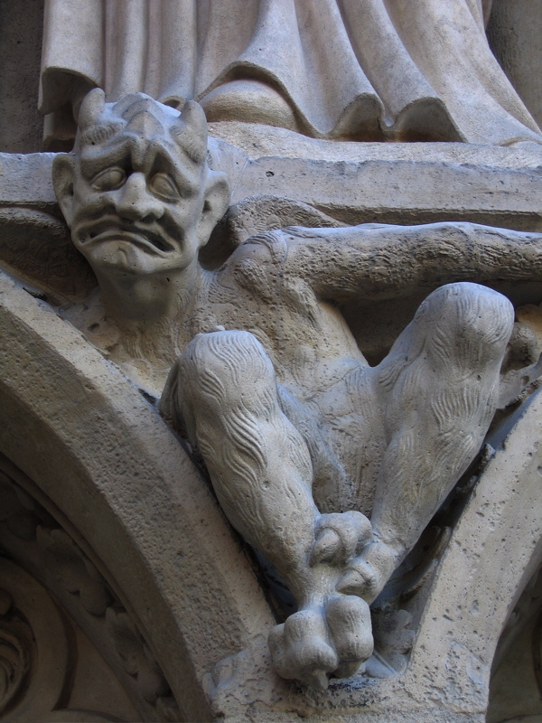 gargoyles and grotesques. when and why did gargoyles
