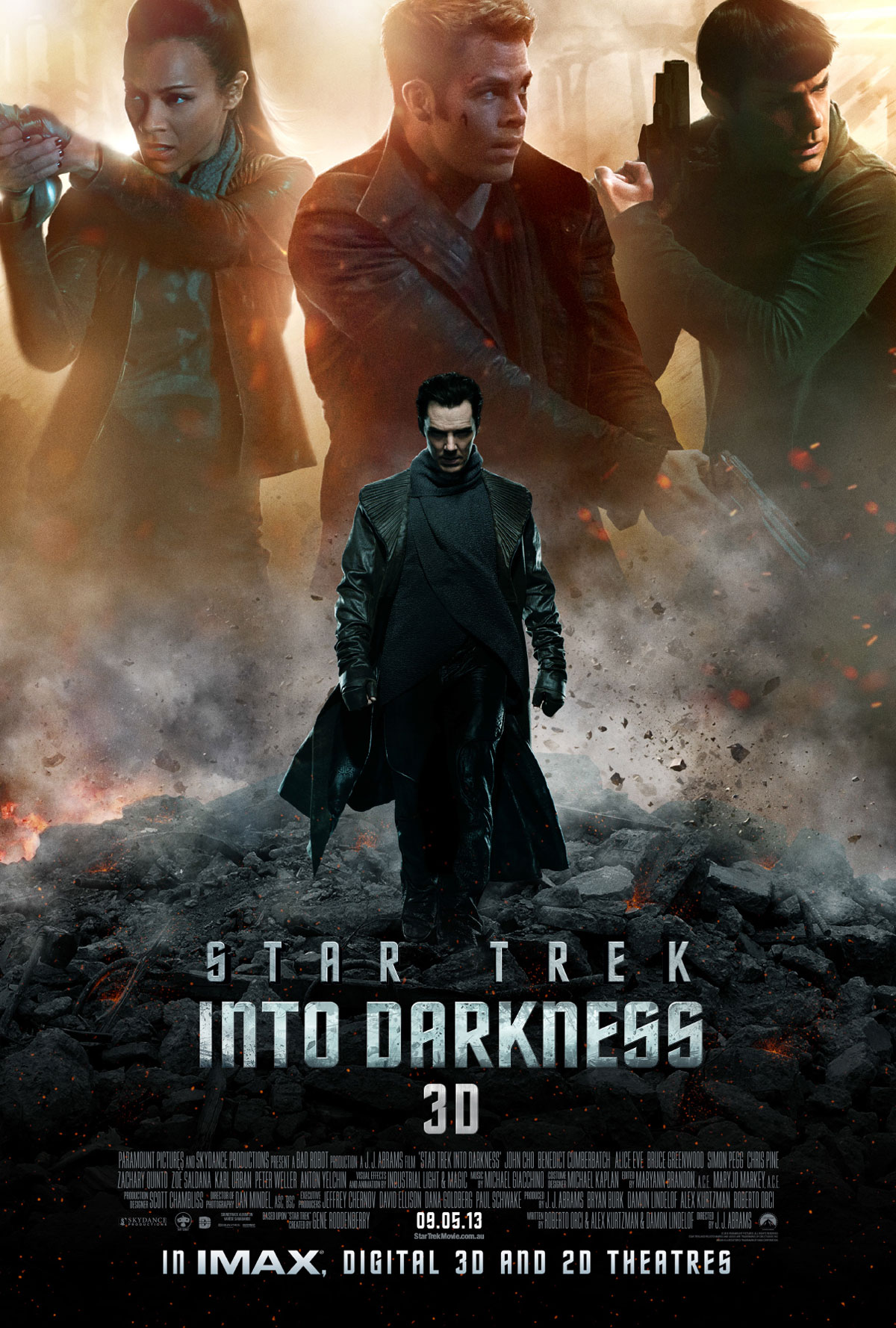 Star Trek Into Darkness An Action Film in a Space Suit Void of the